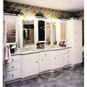 White Double bath by Mouser