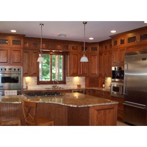 Rendezvous kitchen by Apple Valley Woodworks