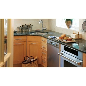 Modern Petite kitchen by Plain & Fancy