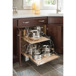COOKWARE ORGANIZER CABINET kitchen by Homecrest