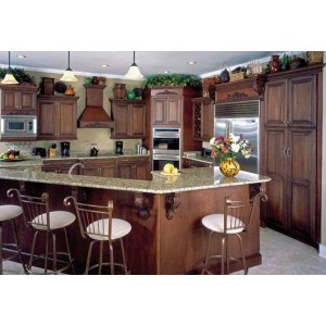 Romance kitchen by Jim Bishop Cabinets