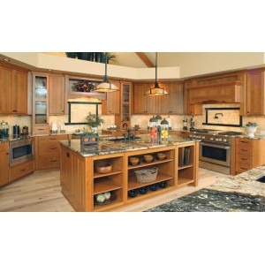 The Warmth of Cherry kitchen by Huntwood